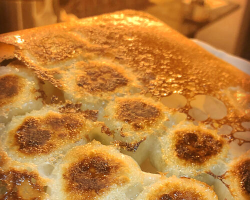 羽根つき焼き餃子